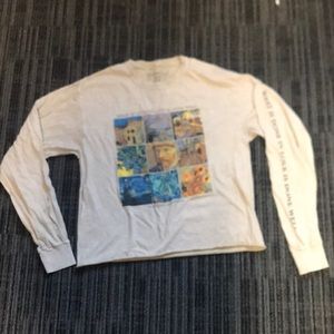 Long sleeve Vincent Van Gogh cotton shirt